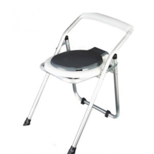 توالت تاشو ساده آلومینیوم بدون قیف