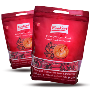 فراکام تافی کاپوچینو شیرین شده با شهد خرما(200 گ )