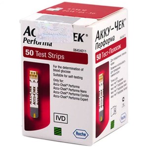 نوار تست قند خون اکیوچک پرفورما Performa نوار تست قند خون اکیوچک پرفورما Performa