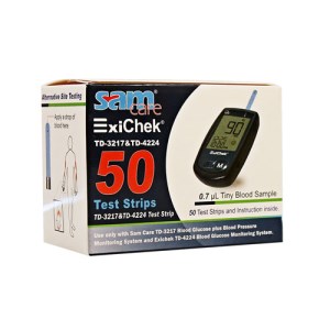 نوار قند اکسی چک 50 عددی