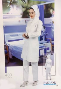روپوش پزشکی زنانه مدل آرمان روپوش پزشکی زنانه مدل آرمان