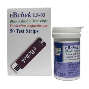 نوار تست قند خون ای بی چک انقضا 12/2025 - ebchek نوار تست قند خون ای بی چک انقضا 12/2025 - ebchek