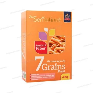 پاستا رمی پنه ریگاته 7غله 400گ سمولینا پلاس زرماکارون