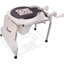 توالت دیواری آلومینیوم با قیف ژله ای شهاب