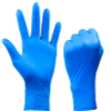 دستکش نیتریل آبی سایز لارج L مارک نیتکس Nitex