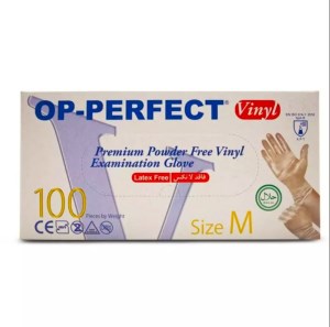 دستکش ونیل سایز مدیوم M (بسته کامل)